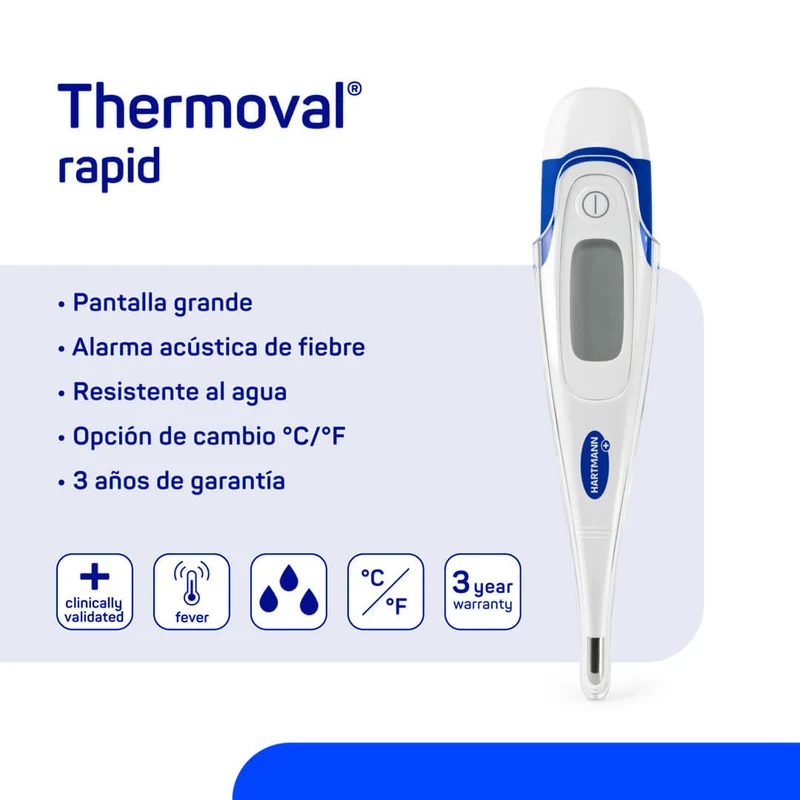 Thermoval Termómetro Digital Rapid