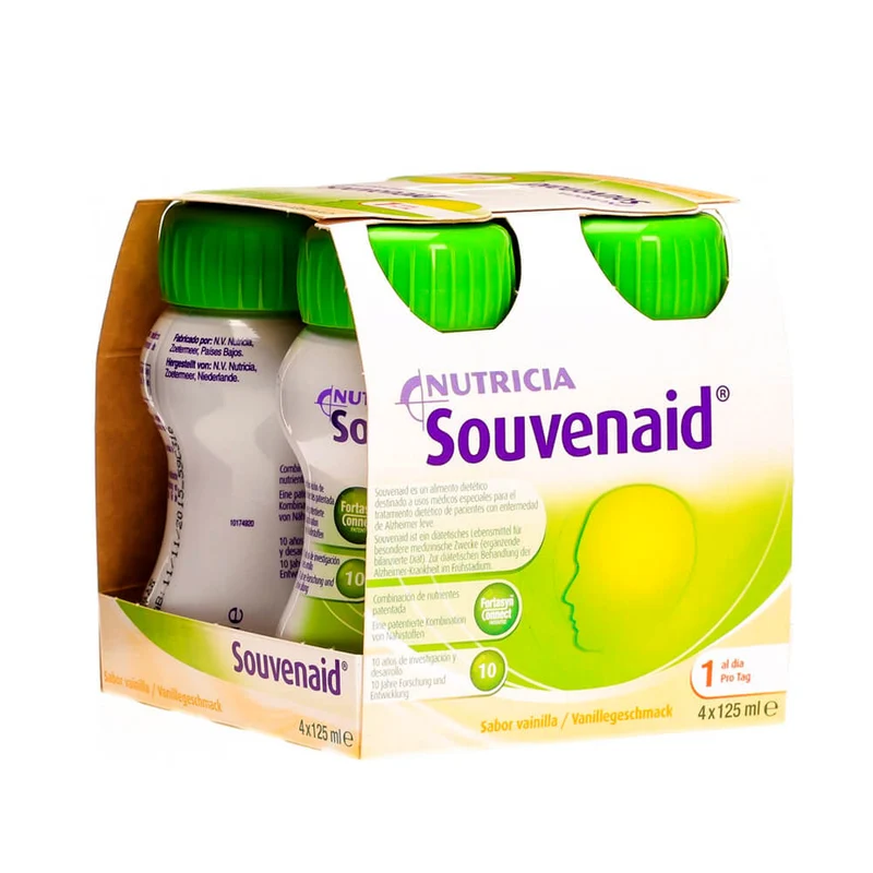 Souvenaid Vainilla 4X125ml