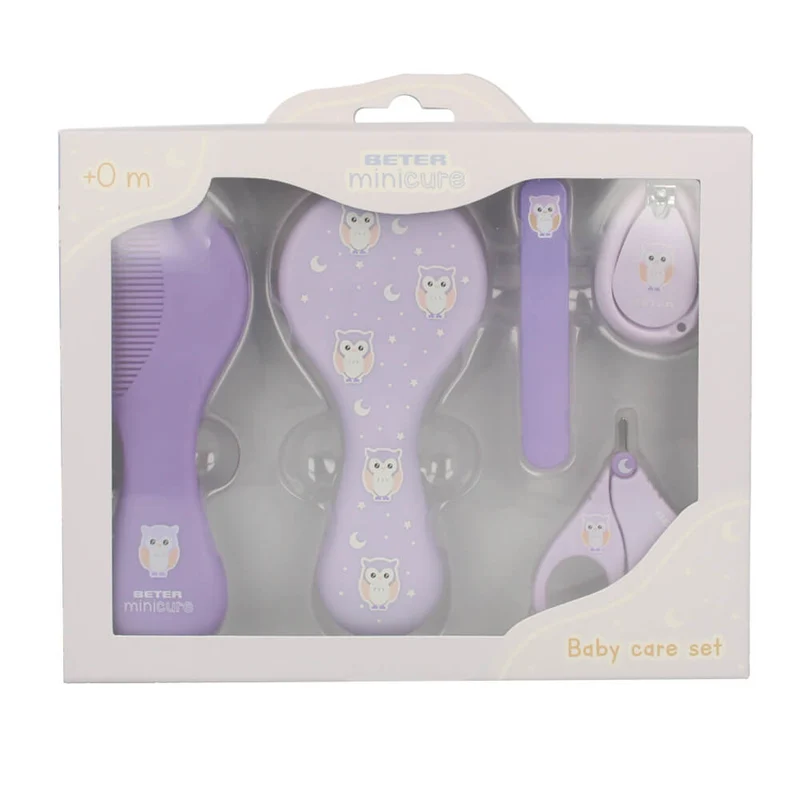 Beter El Primer Set De Cuidados Para El Bebe Morado Búho