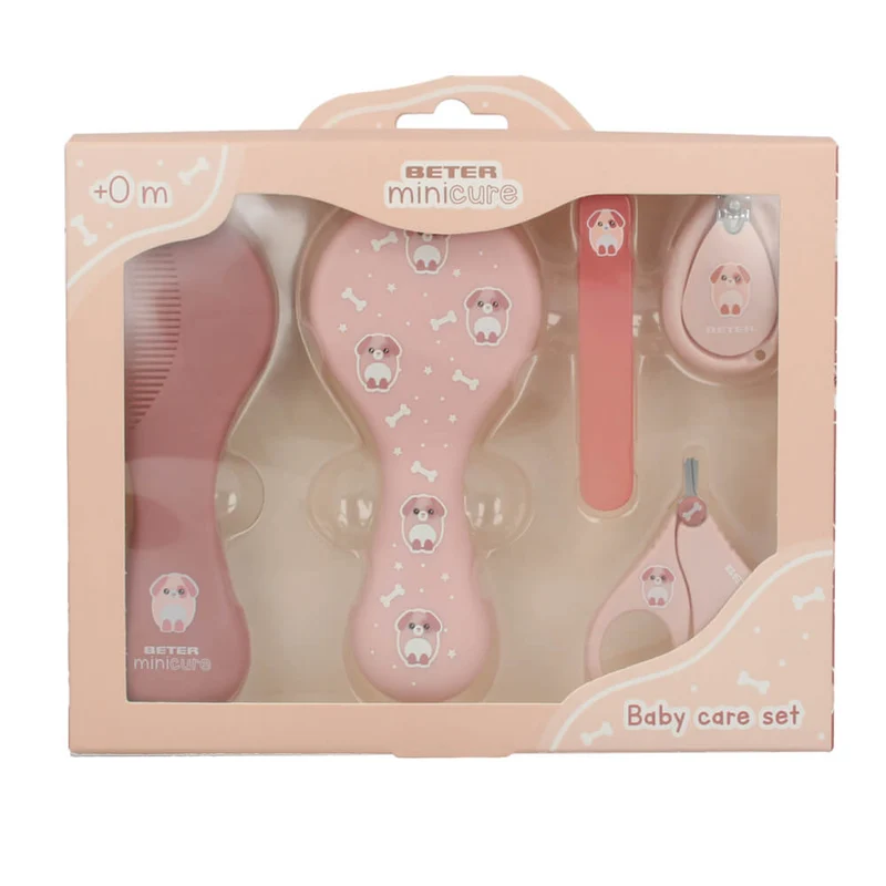 Beter El Primer Set De Cuidados Para El Bebe Rosa Perro