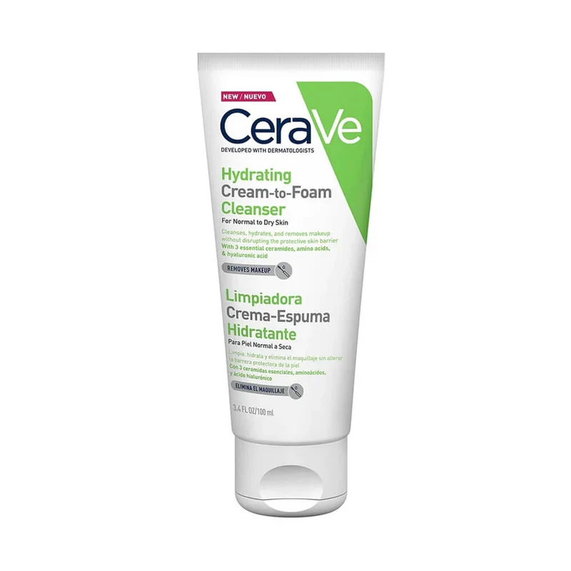 Cerave Crema-Espuma Limpiadora 100 ml Club WAO