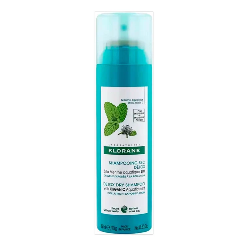 Klorane Menta Acuática Détox Champú Seco 150 ml