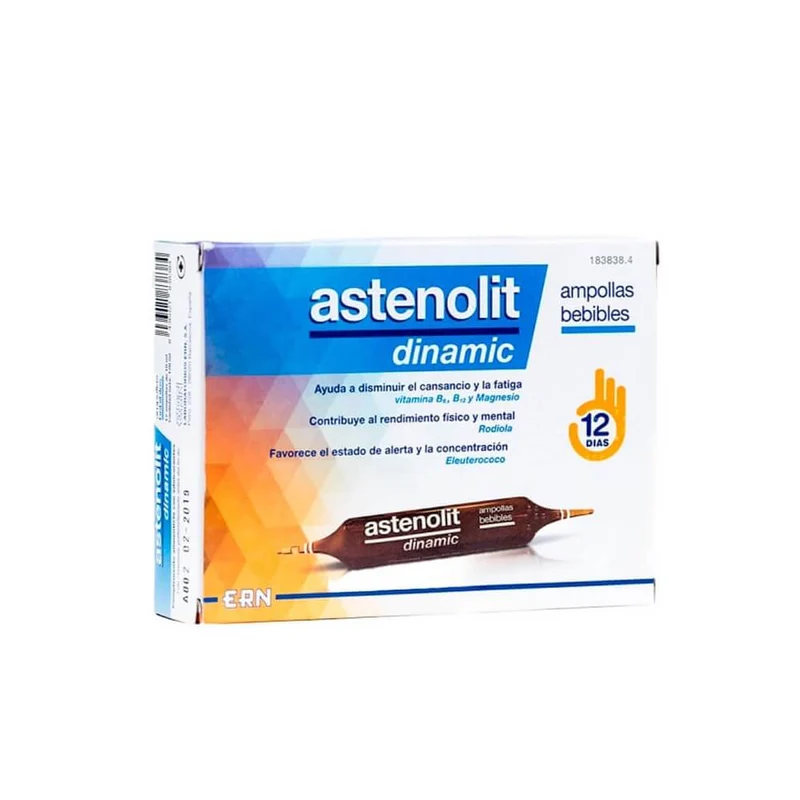 Astenolit Dinamic 12 Ampollas