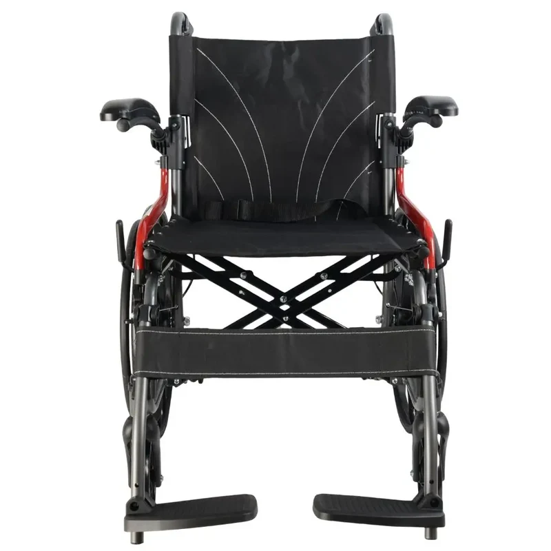 silla de ruedas autopropulsable, brazos abatibles, 46 cm