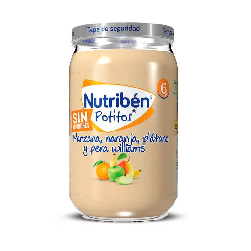 Nutriben Potito 235 Manzana Naranja Platano y Pera