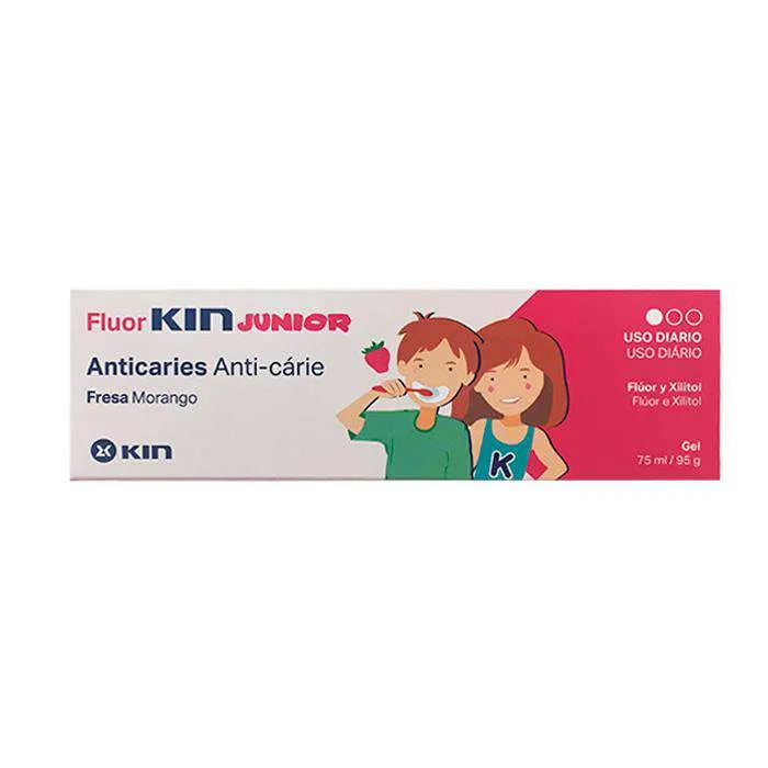 Kin Flúor-Kin Junior Gel Fresa 75 ml