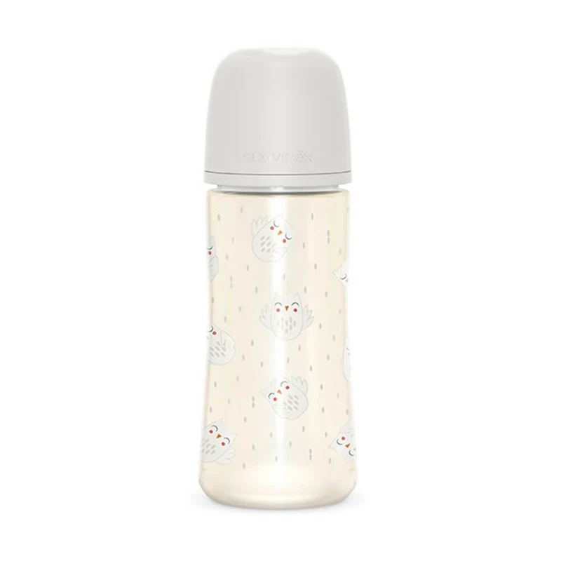 Suavinex Biberón Silicona Sxpro Premium T.L Beige Buhitos 360 ml 173346