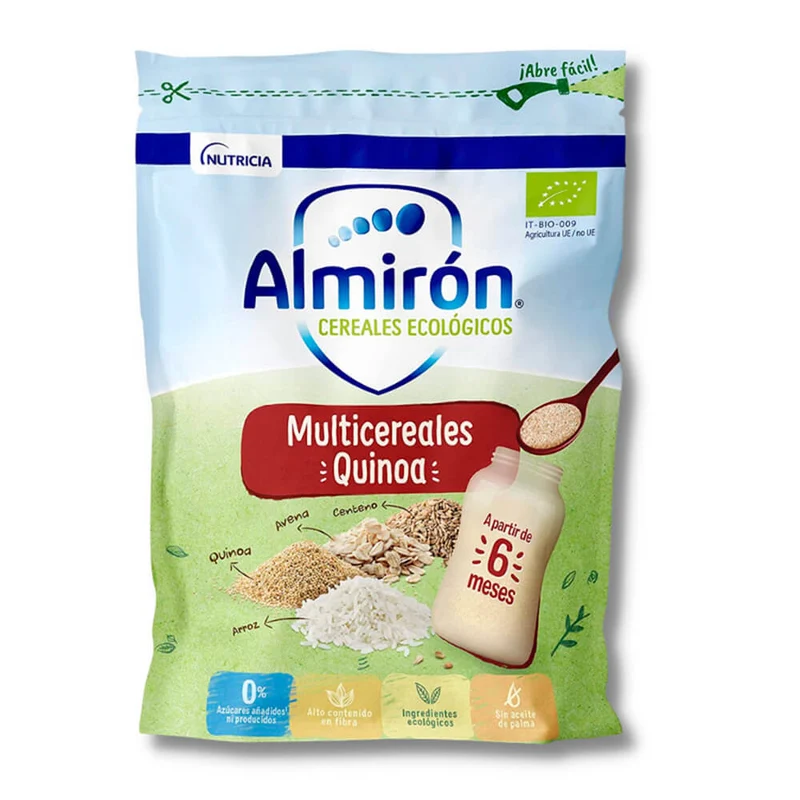 Almirón Multicereales Quinoa Ecológicos 200 gr