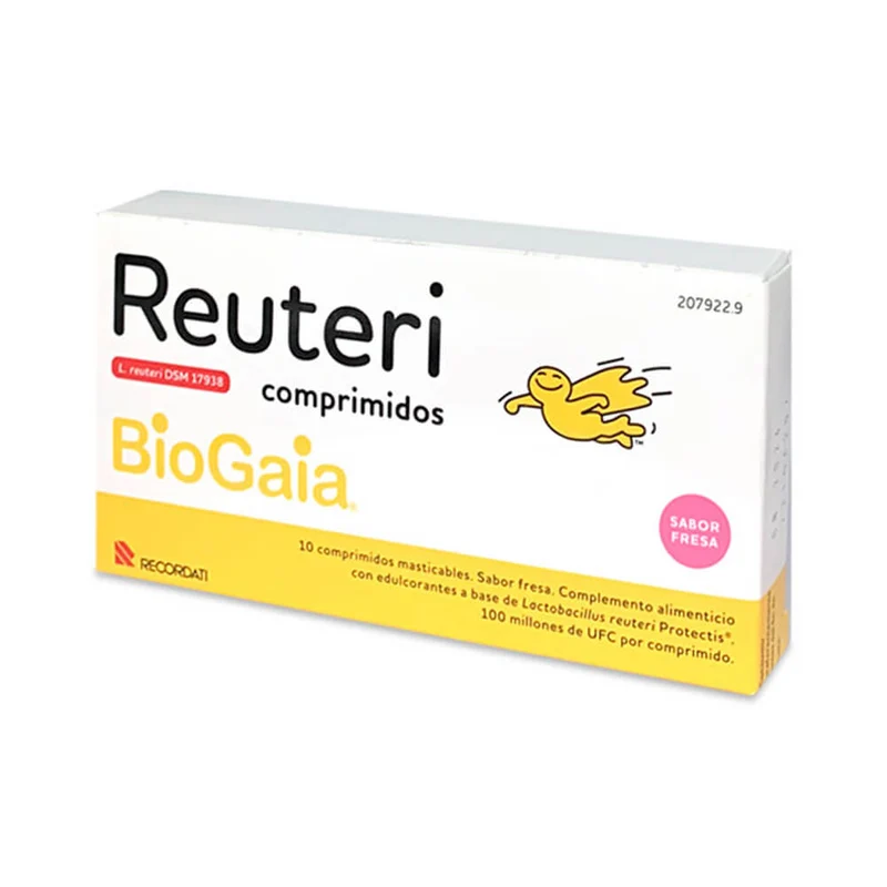 Reuteri Comprimidos 10 Comprimidos Sabor Fresa