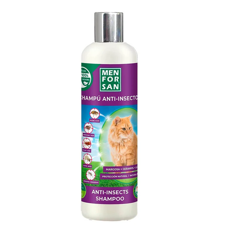 Menforsan Champú Anti Insectos Gatos 300 ml
