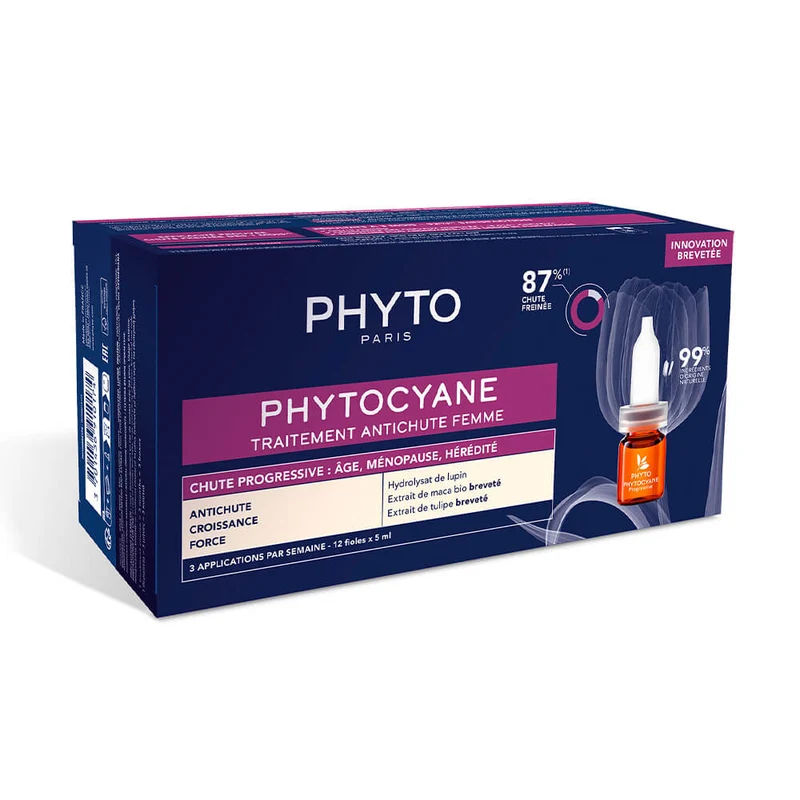 Phytocyane Tto Anticaida Mujer Caida Progresiva 12 Ampollas