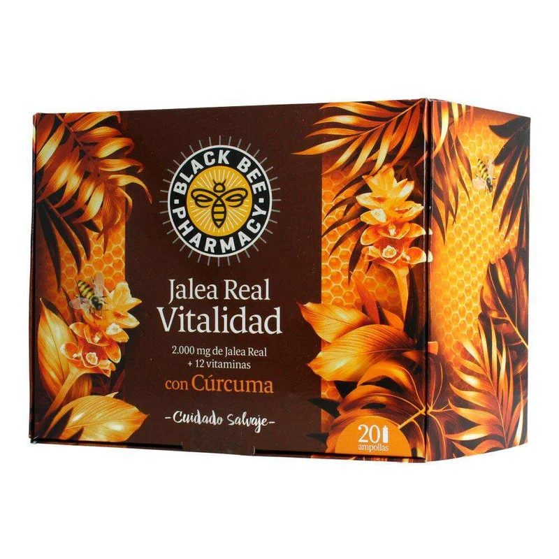Black Bee Jalea Real Vitalidad 20 Ampollas