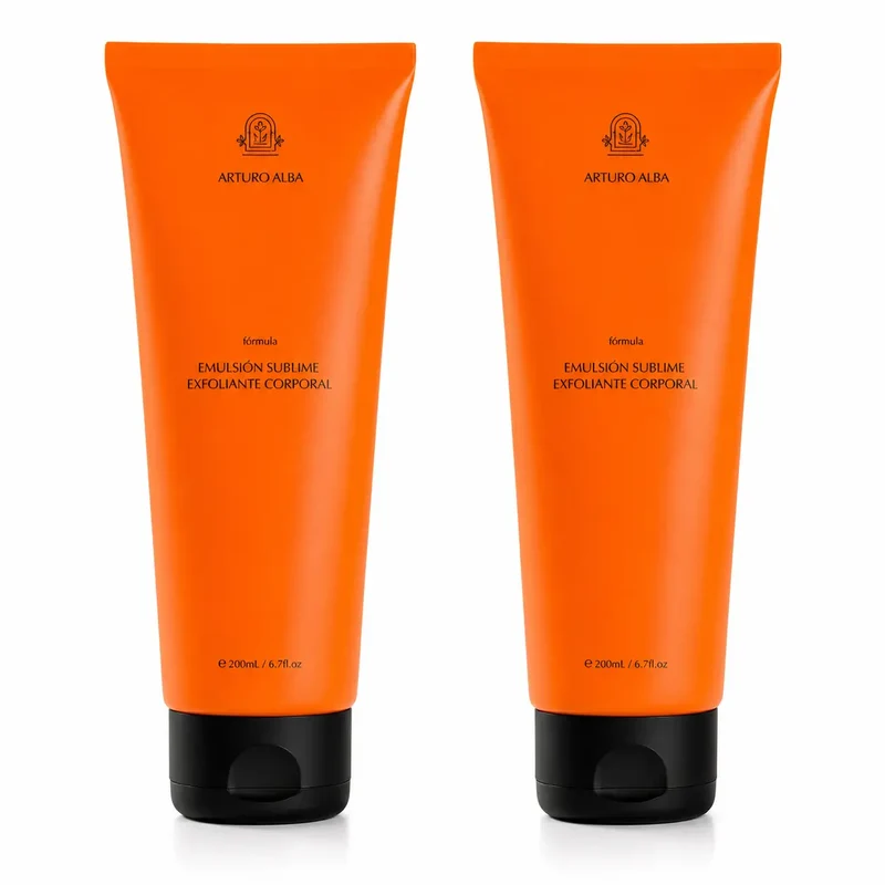 Arturo Alba Emulsión Sublime Exfoliante Corporal, 200 Ml , pack 2