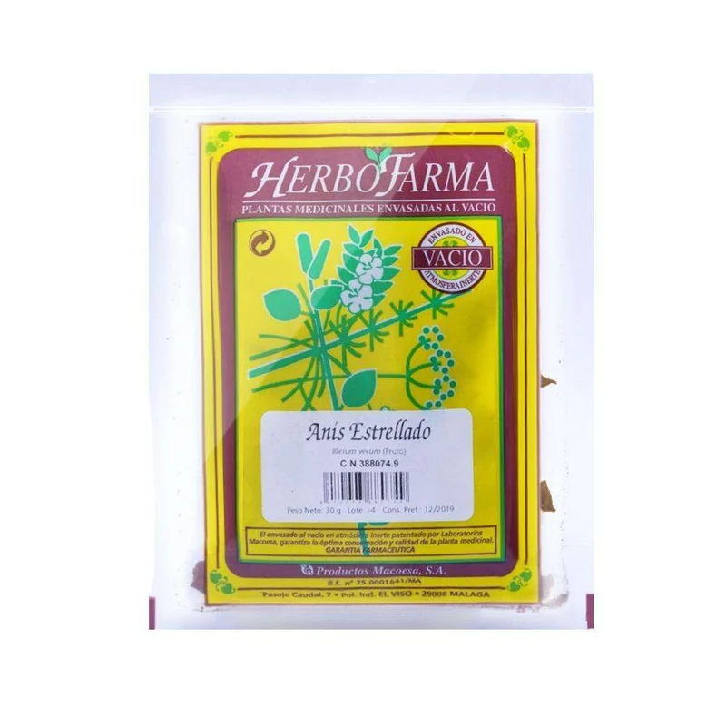 Anís Estrellado Herbofarma Al Vacío 30 G