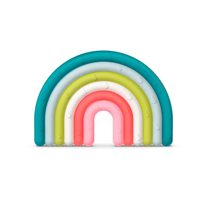 Suavinex Mordedor Silicona Arcoiris +0M Etapa 1 Multicolor 204798