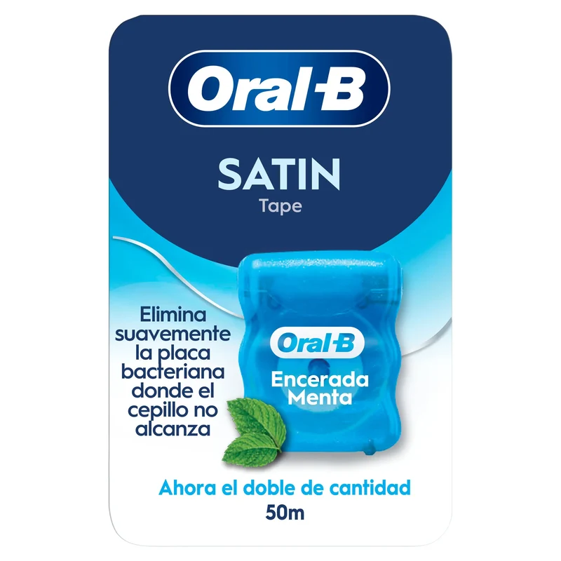 Oral-B Satin Tape Menta 50 metros