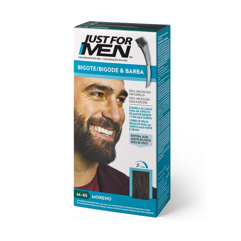 Just For Men Bigote-Barba Moreno 15 ml