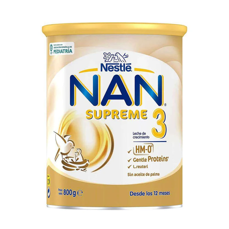 Nestlé Nan Supreme 3 Leche De Crecimiento 800 Gr