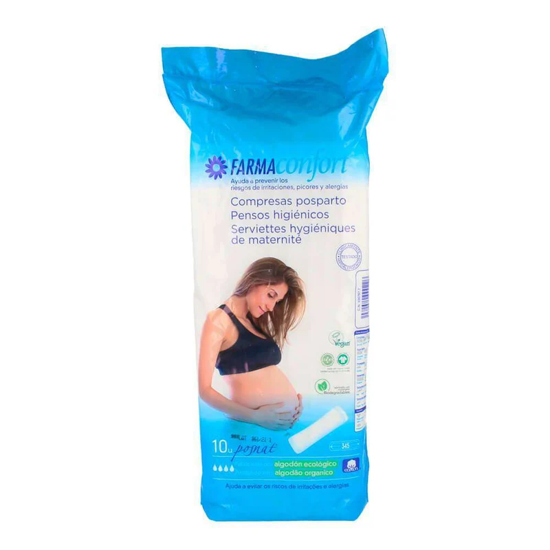 Farmaconfort Compresas Tocológicas Posparto 10 U