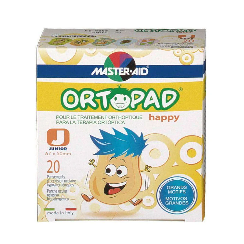 Ortopad Happy Parche Ocular Junior