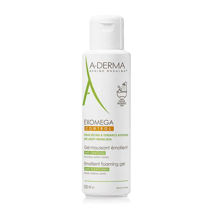 A-Derma Exomega Gel Limpiador Emoliente 500 ml