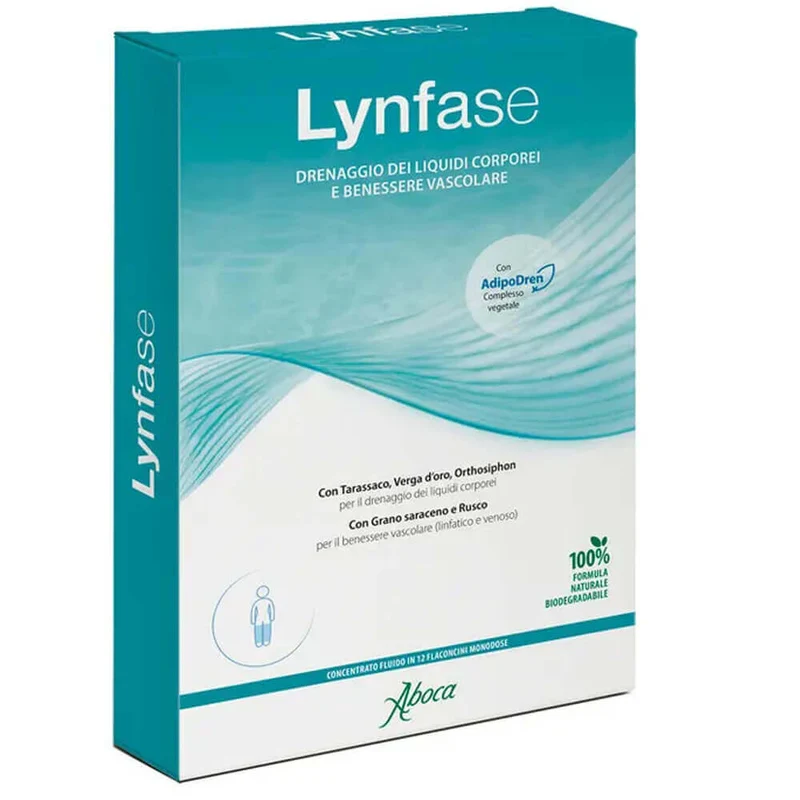 Aboca Adelgacción Lynfase Fluido 12 Monodosis
