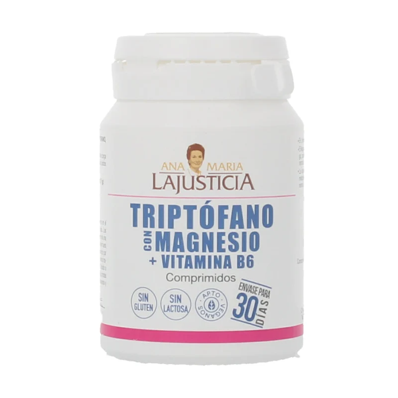 Ana María La Justicia Triptófano Con Magnesio + Vitamina B6 60 Comprimidos