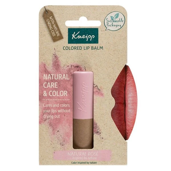 Kneipp Bálsamo Labial Color Natural Rose
