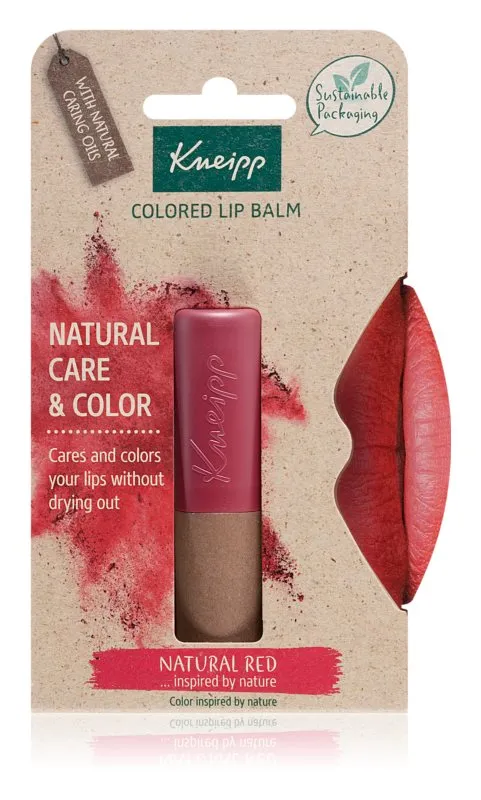 Kneipp Bálsamo Labial Color Natural Red