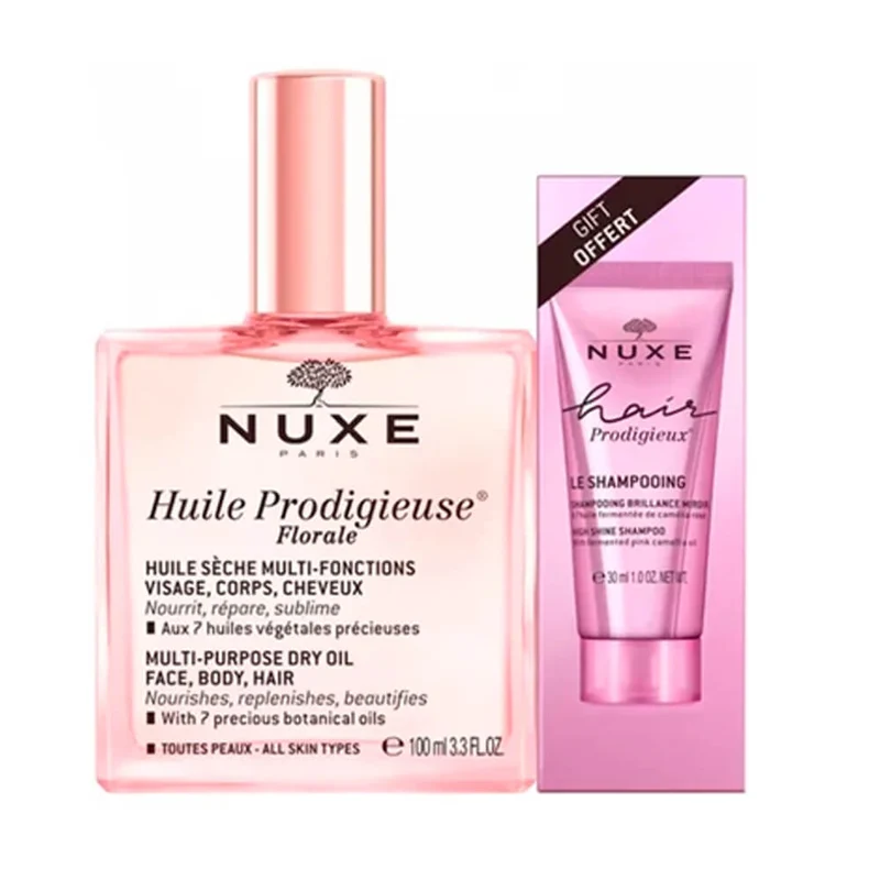 Nuxe Huile Prodigieuse Florale 100 ml + Regalo Nuxe Prodigueux Champú 30 ml