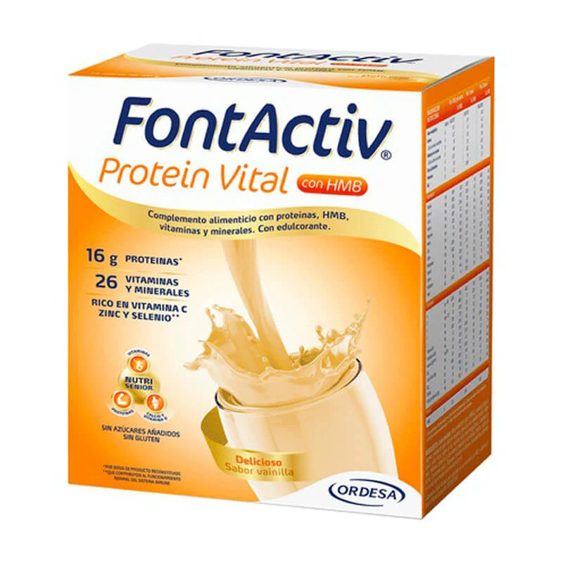 Fontactiv Protein Vital Vainilla 14 Sobres