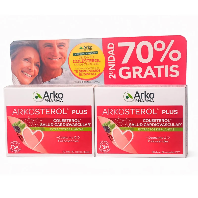 Arkosterol Plus 30 Cápsulas Duplo