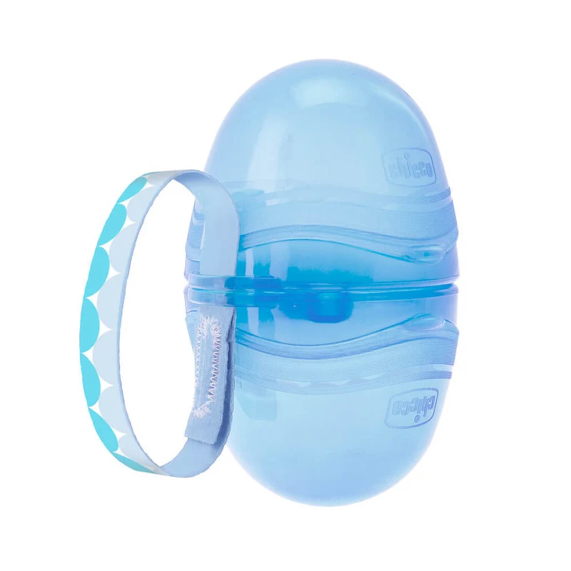 Chicco Portachupetes Azul