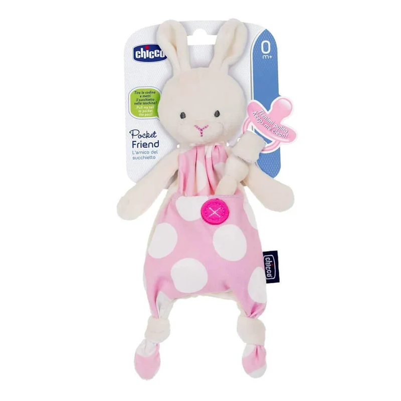 Chicco Guarda Chupete Pocket Friend Rosa