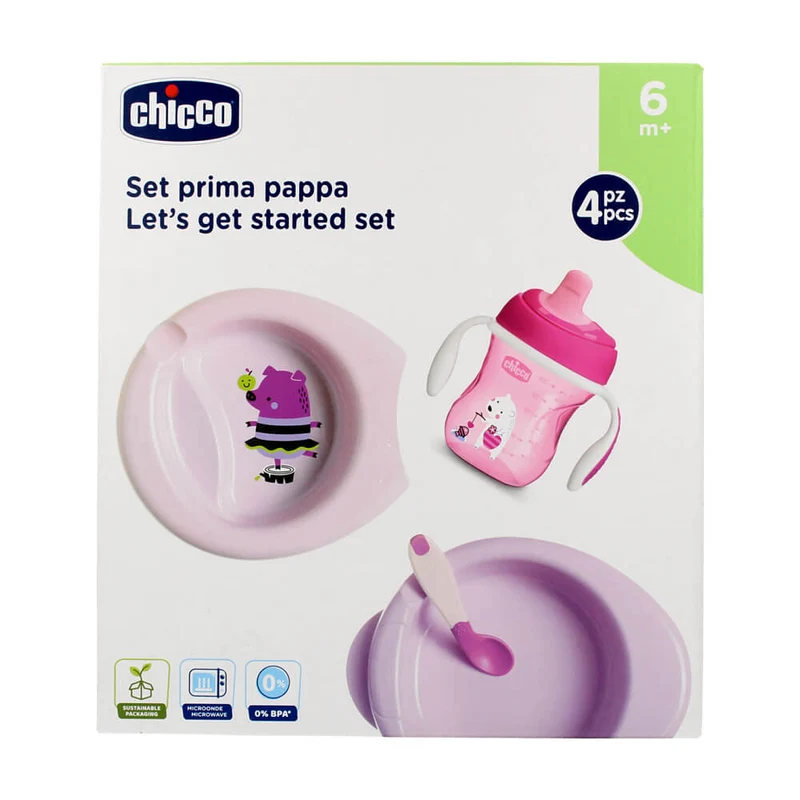 Chicco Set De Comida Niña +6 Meses