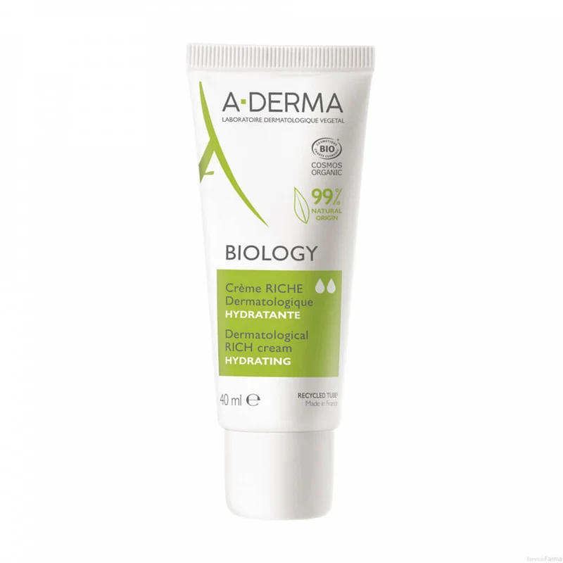 A-Derma Biology Crema Rica Hidratante 40 ml