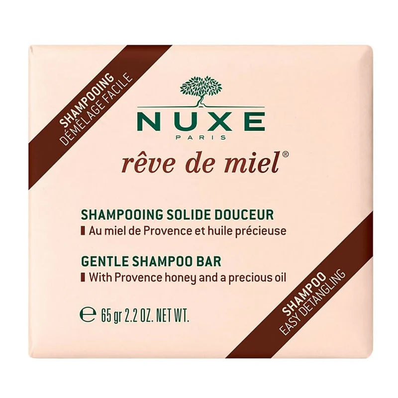 Nuxe Reve De Miel Champú Solido Suave 65G