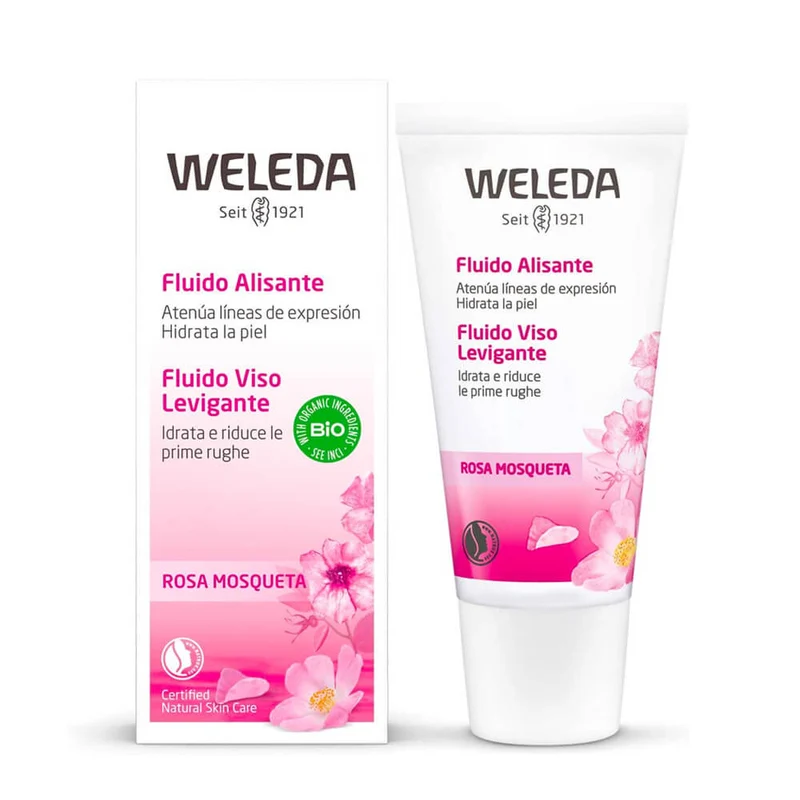 Weleda Fluido Facial Alisante Rosa Mosqueta 30ml