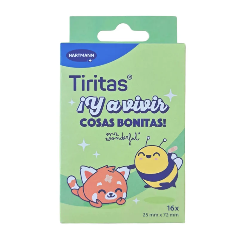 Tiritas Hartmann Mr. Wonderful 16 Unidades