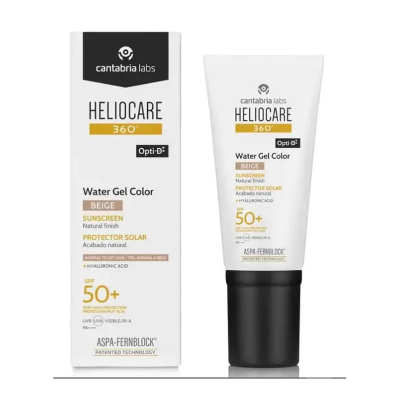 Heliocare 360º Water Gel Color Beige Spf 50 + 50ml