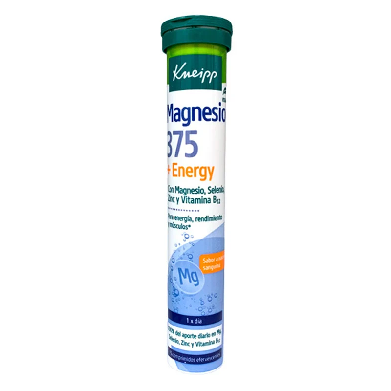 Kneipp Magnesio 375 Energy 15 Comprimidos Sabor Naranja