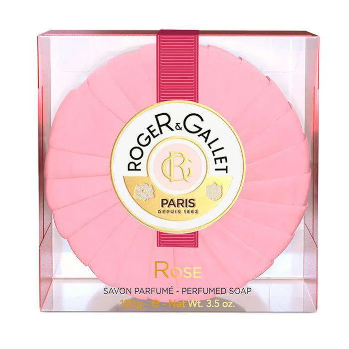 Roger & Gallet Rose Jabón Pastilla 100 Gr