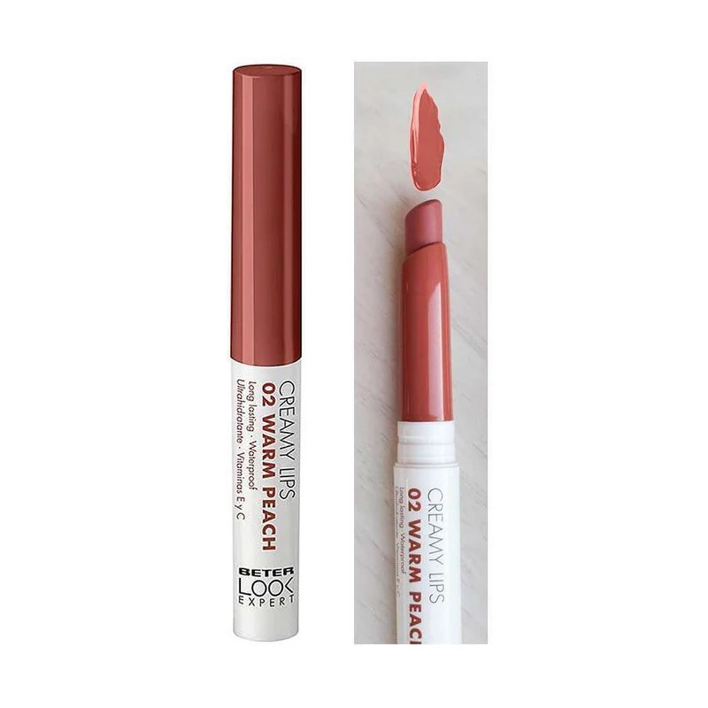 Beter Lipstick Creamy Lips 02 Warm Peach 44186