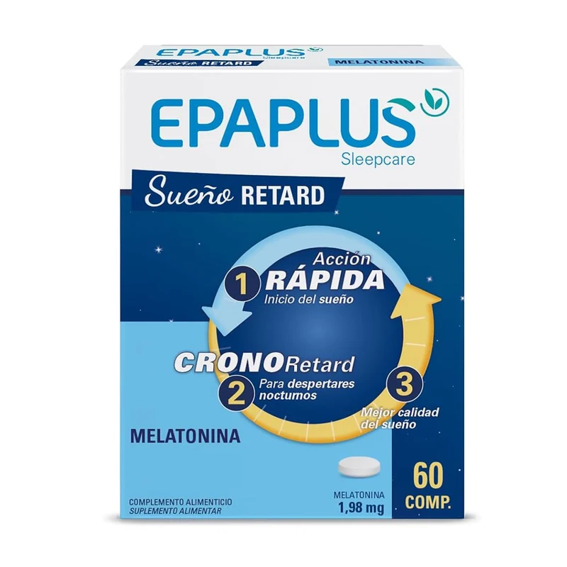 Epaplus Sueño Retard Melatonina 60 Comprimidos