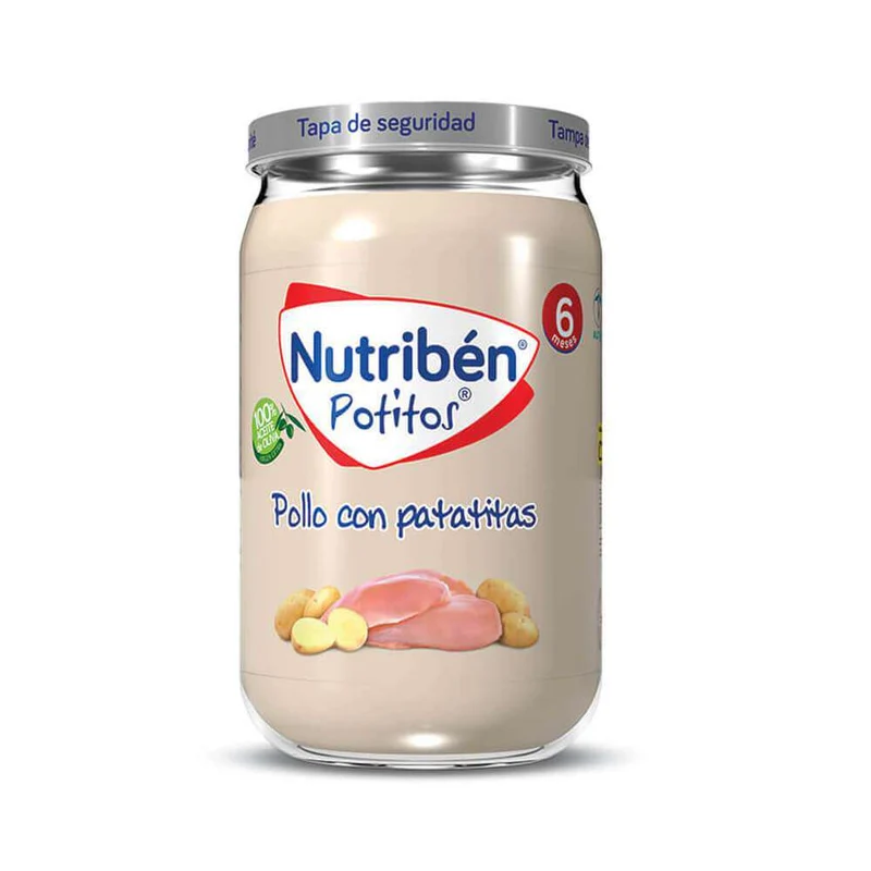 Nutribén Potito 235 Gr Pollo Con Patatitas