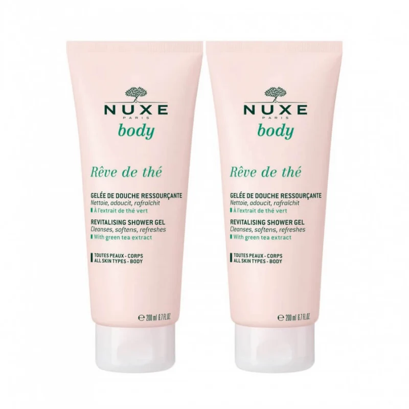 Nuxe Rêve De Thé Gel De Ducha Revitalizante 200 ml Duplo