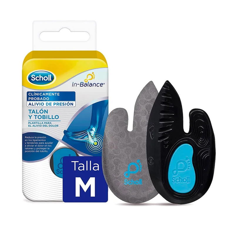 Dr. Scholl Plantillas In-Balance Tobillo Y Talón Scholl Talla M (40-42)