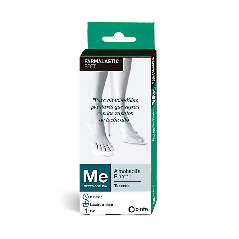 Farmalastic Almohadilla Plantar Tacones Talla Única