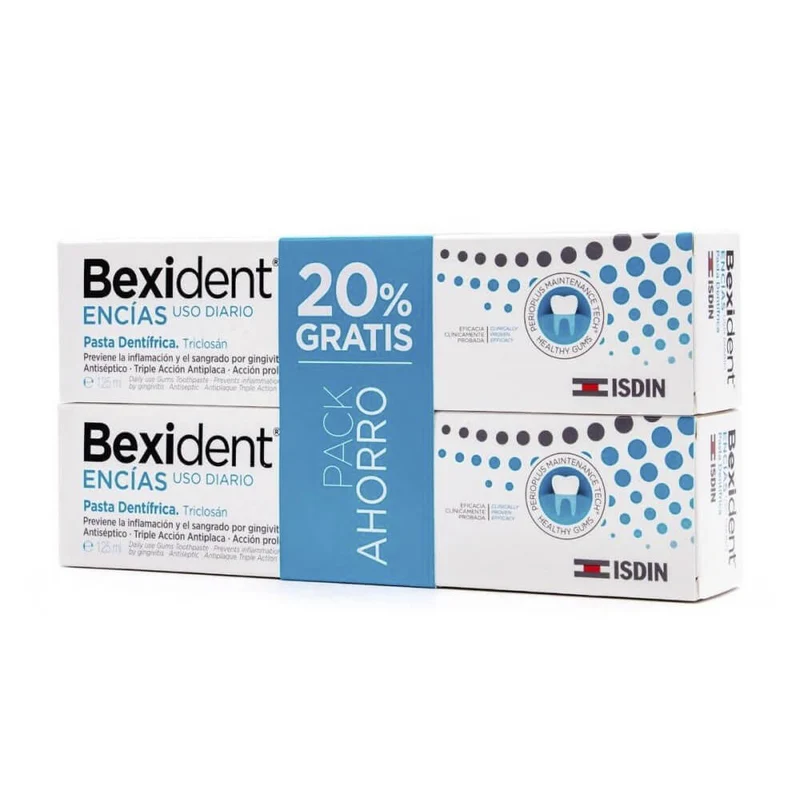 Bexident Encías Diario Pasta Dental 125 ml Duplo