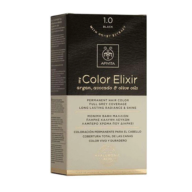 Apivita Tinte 1.0 Black Nuevo